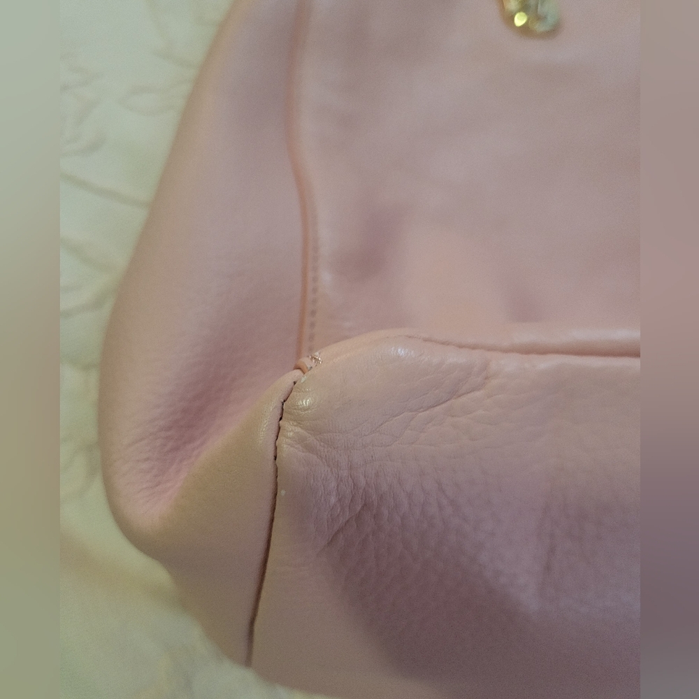 Cole Haan Pink Tote with Braided Handles - Picture 15 of 15